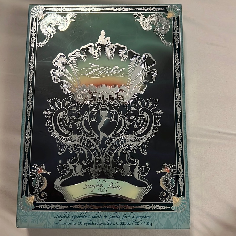 Limited Edition Disney Ariel Storybook Eyeshadow Palette